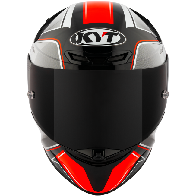 KYT TT-Revo Helm Tourist Red Fluo Y6TR0012