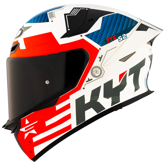 KYT TT-Revo Helm Fuselage Red Y6TR0020
