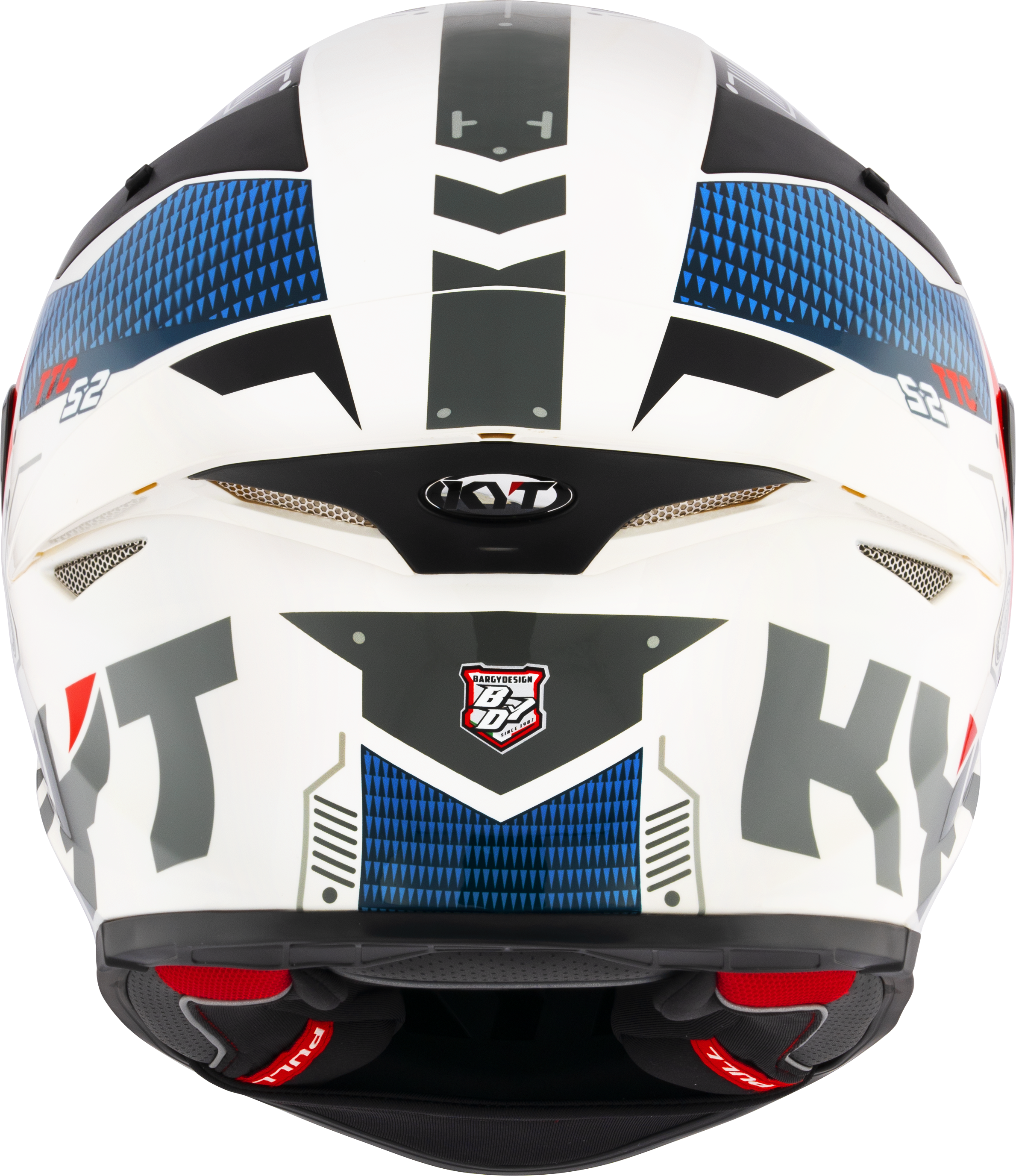 KYT TT-Revo Helm Fuselage Red Y6TR0020