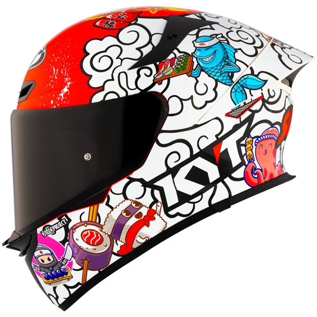 KYT TT-Revo Helm Sushi Time Y6TR0042