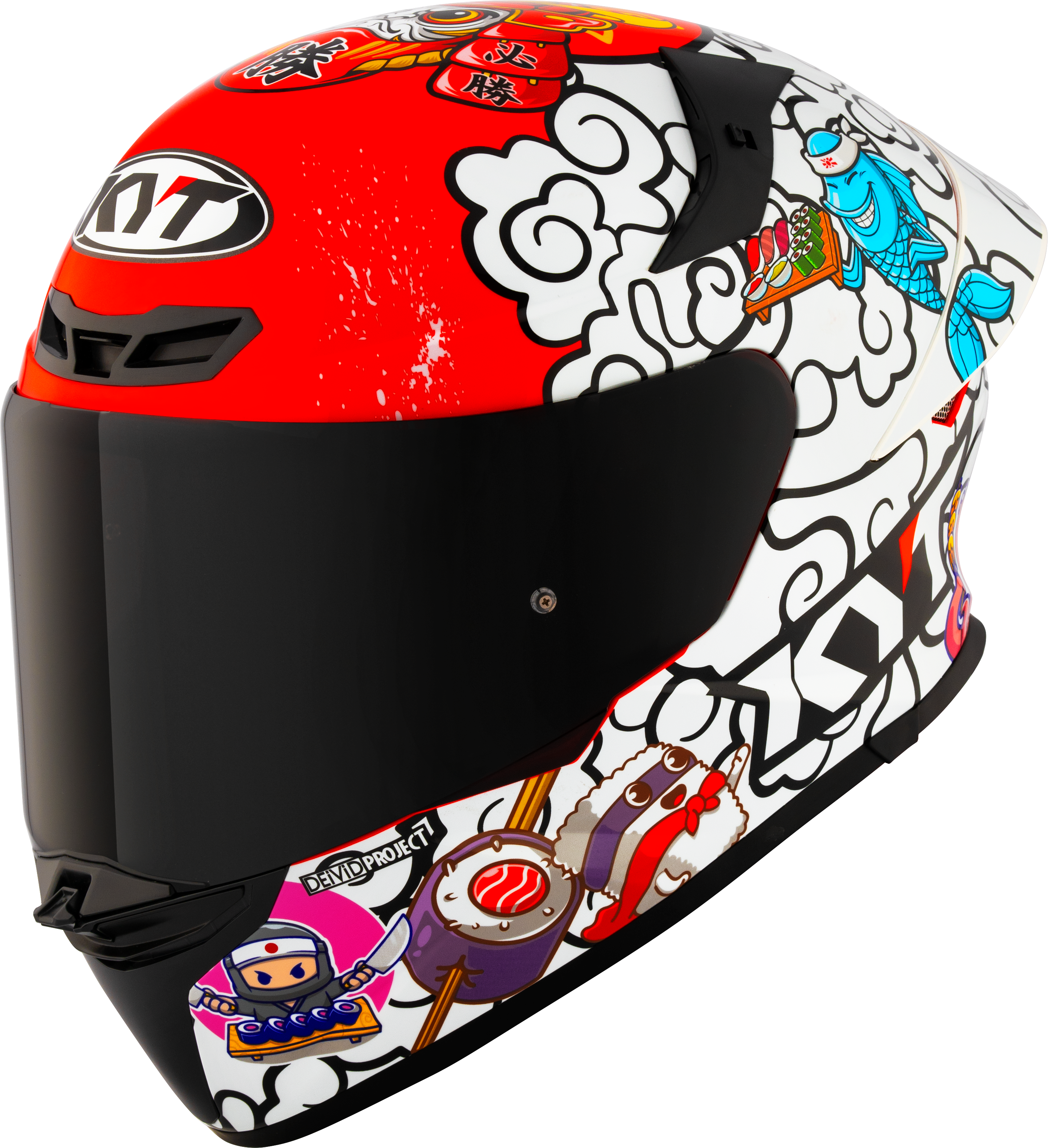 KYT TT-Revo Helm Sushi Time Y6TR0042