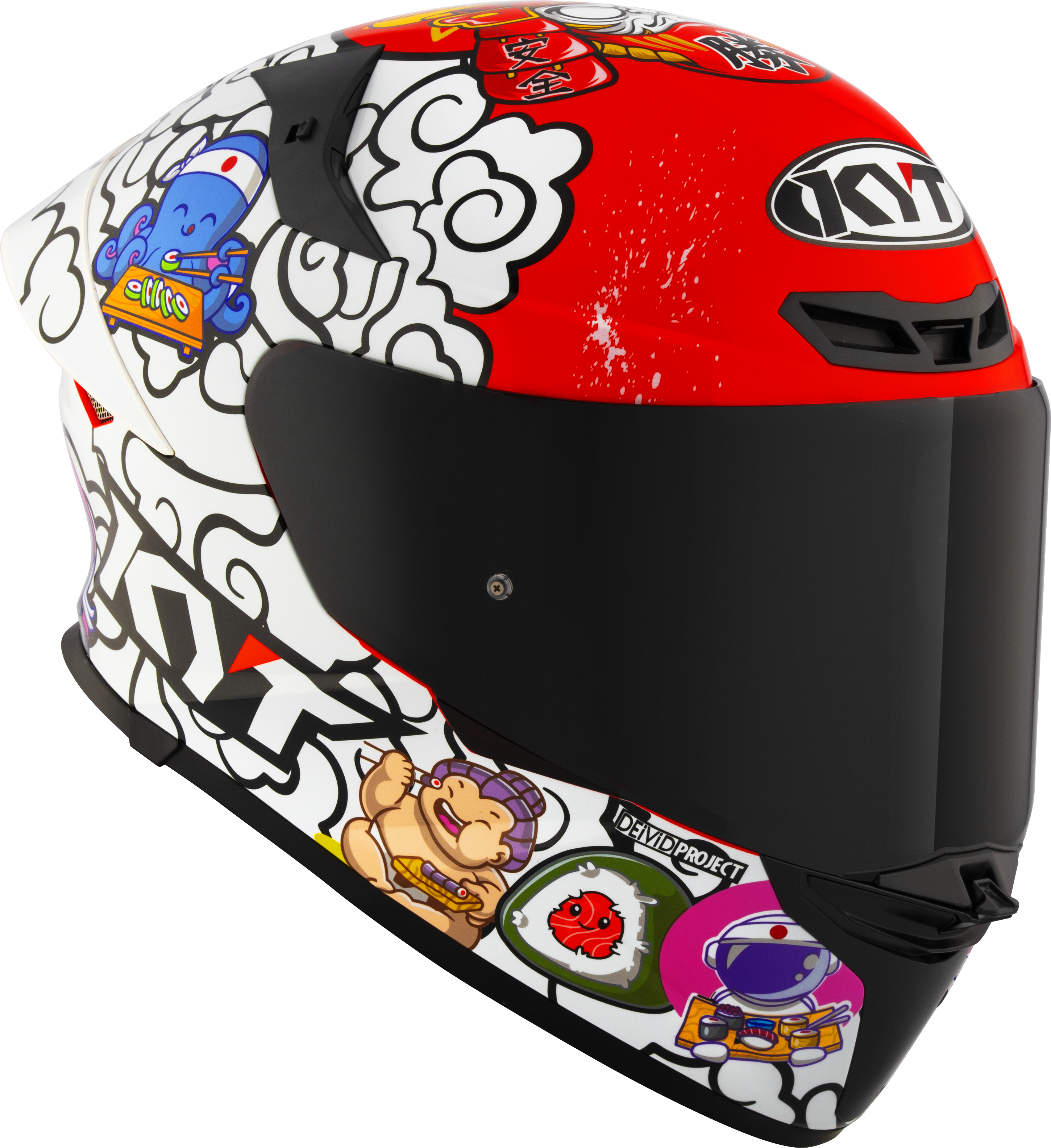 KYT TT-Revo Helm Sushi Time Y6TR0042