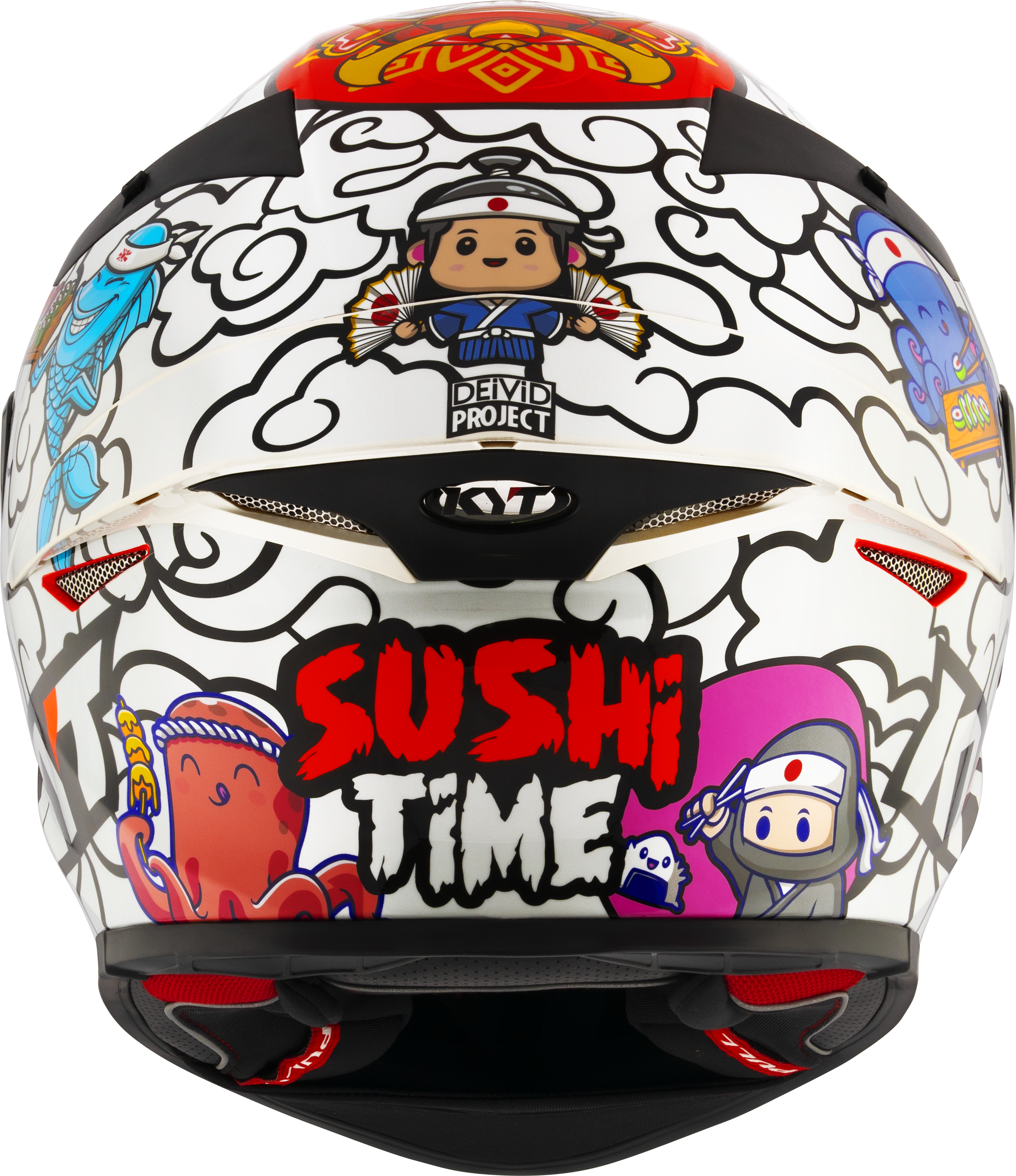 KYT TT-Revo Helm Sushi Time Y6TR0042
