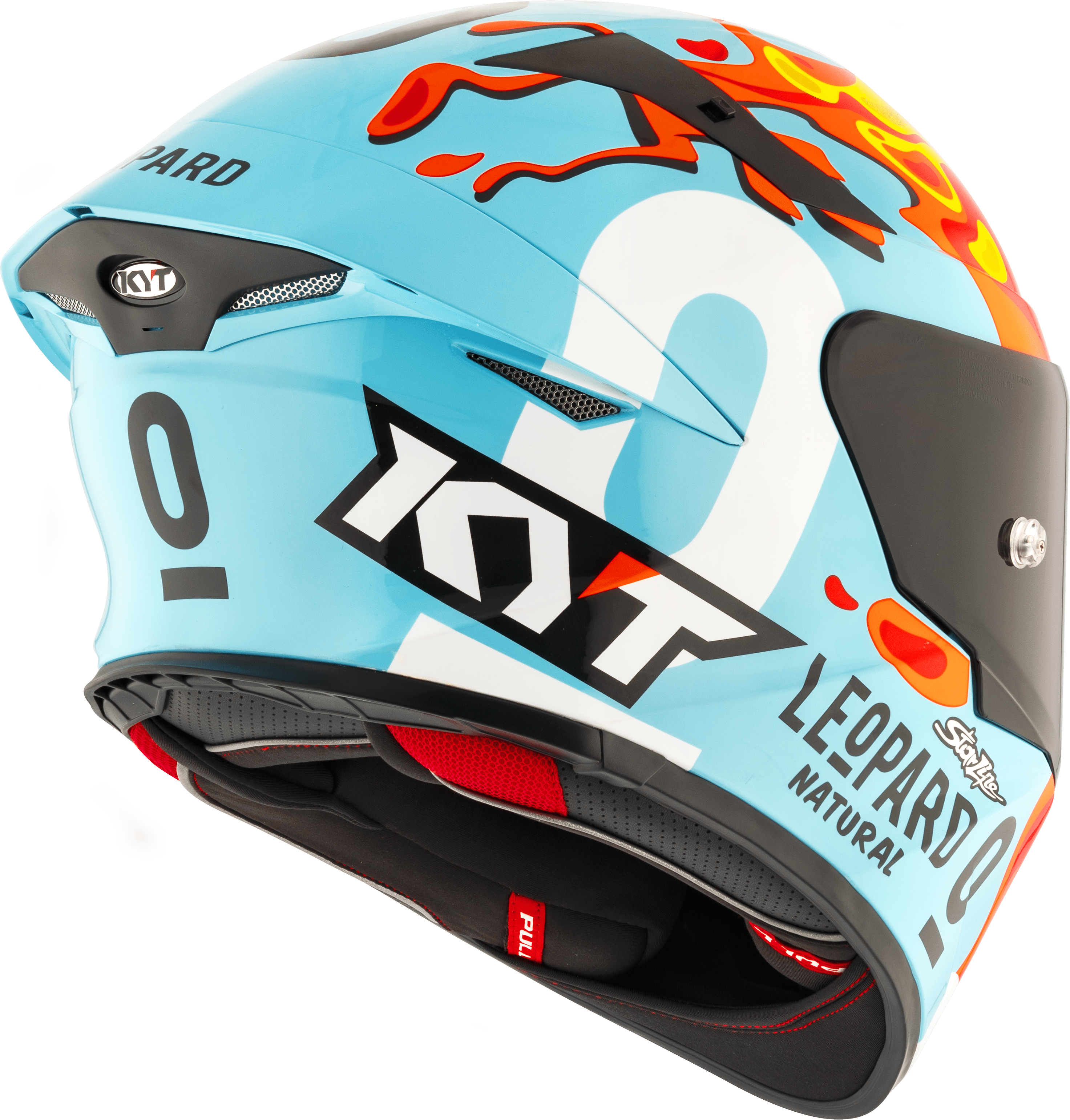 KYT TT-Revo Helm Leopard Replica Aragon Y6TR0054