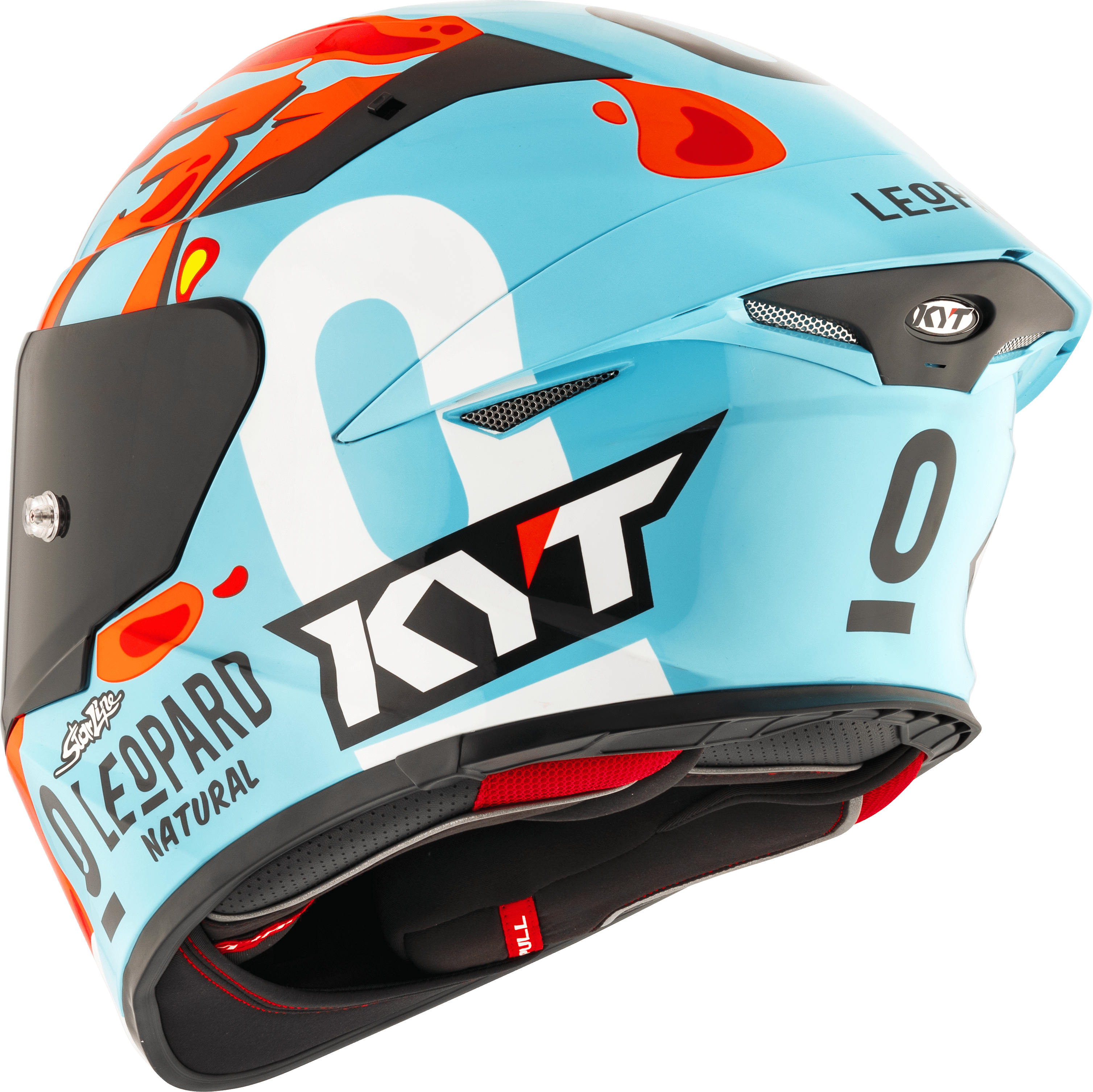 KYT TT-Revo Helm Leopard Replica Aragon Y6TR0054