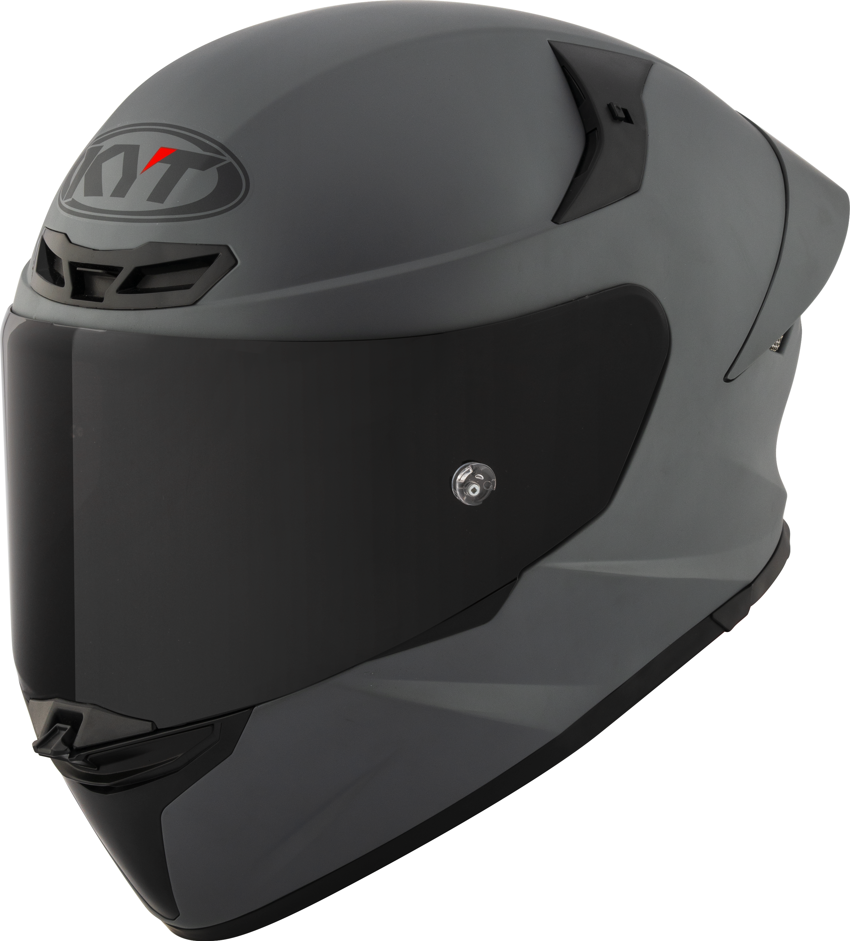 KYT TT-Revo Helm anthrazit grau matt Y6TR00X1