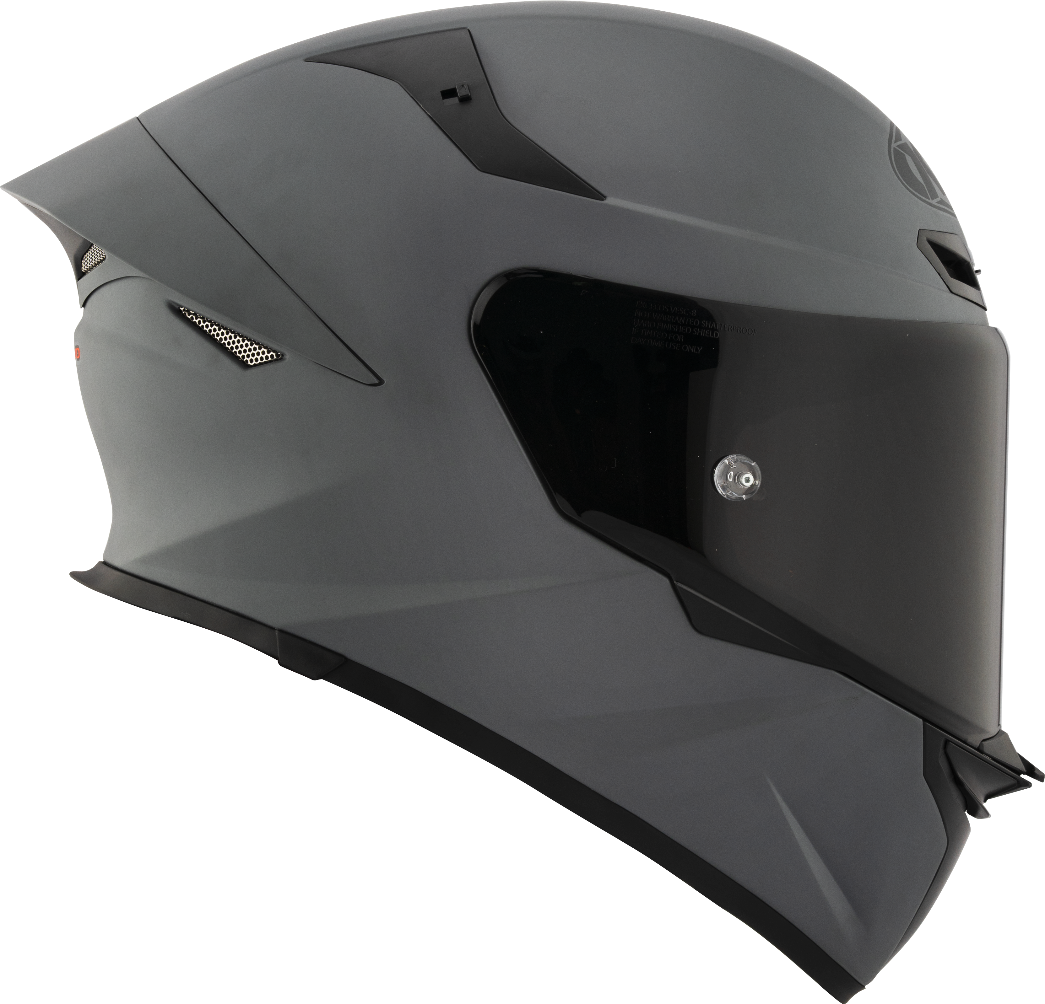 KYT TT-Revo Helm anthrazit grau matt Y6TR00X1