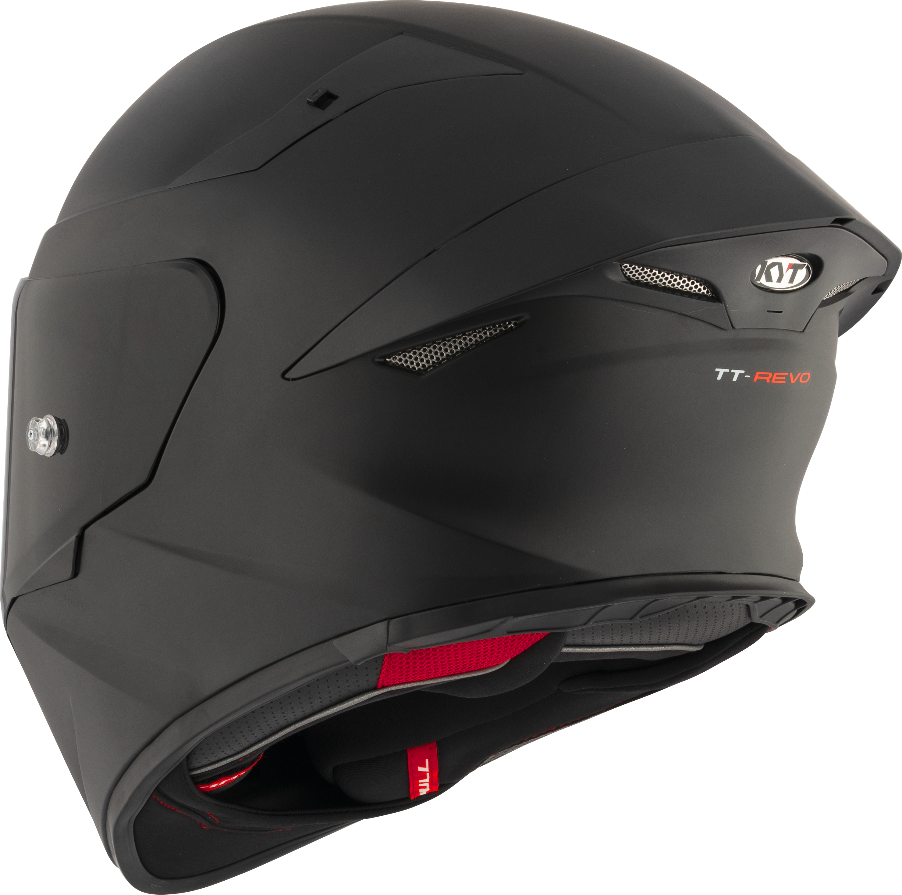 KYT TT-Revo Helm schwarz matt Y6TR00X6