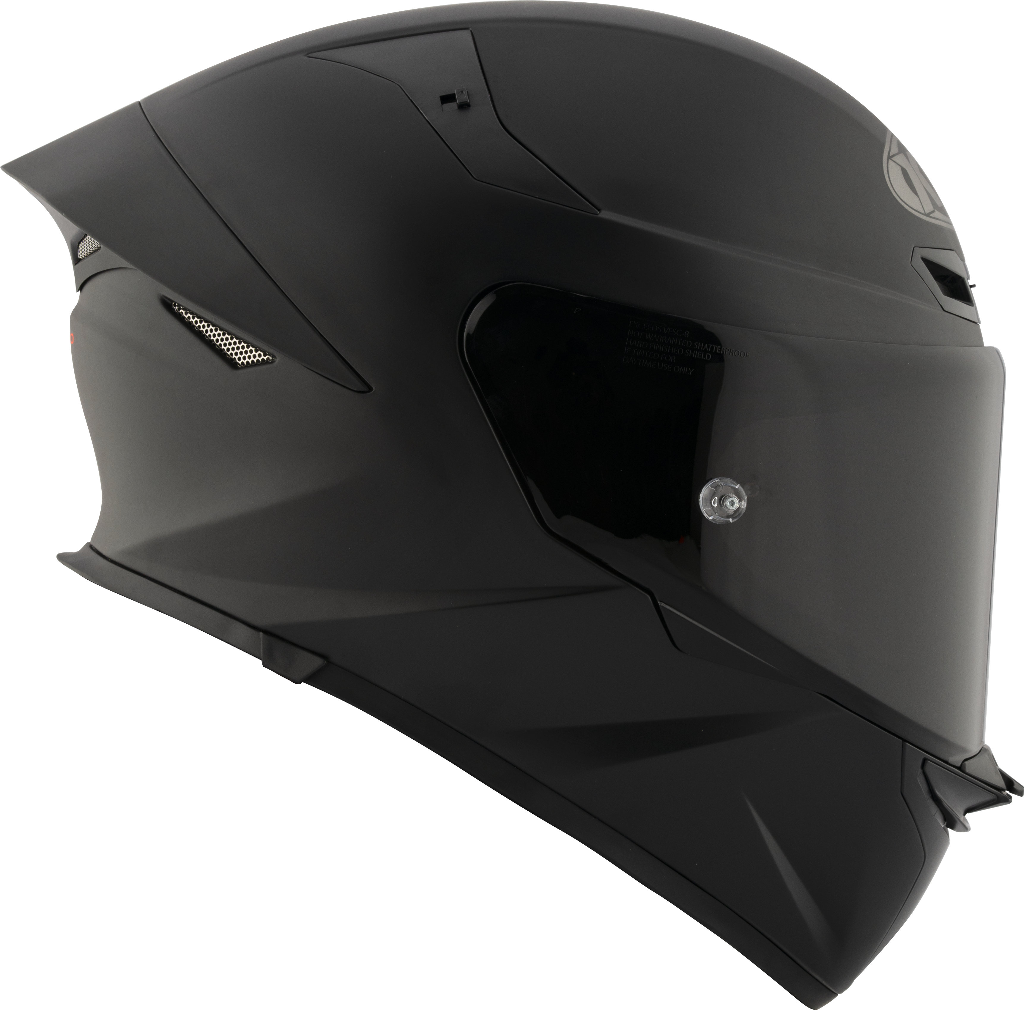 KYT TT-Revo Helm schwarz matt Y6TR00X6