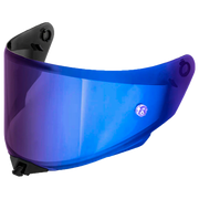 KYT Visier TT-Revo Iridium Blue YATR0VB0