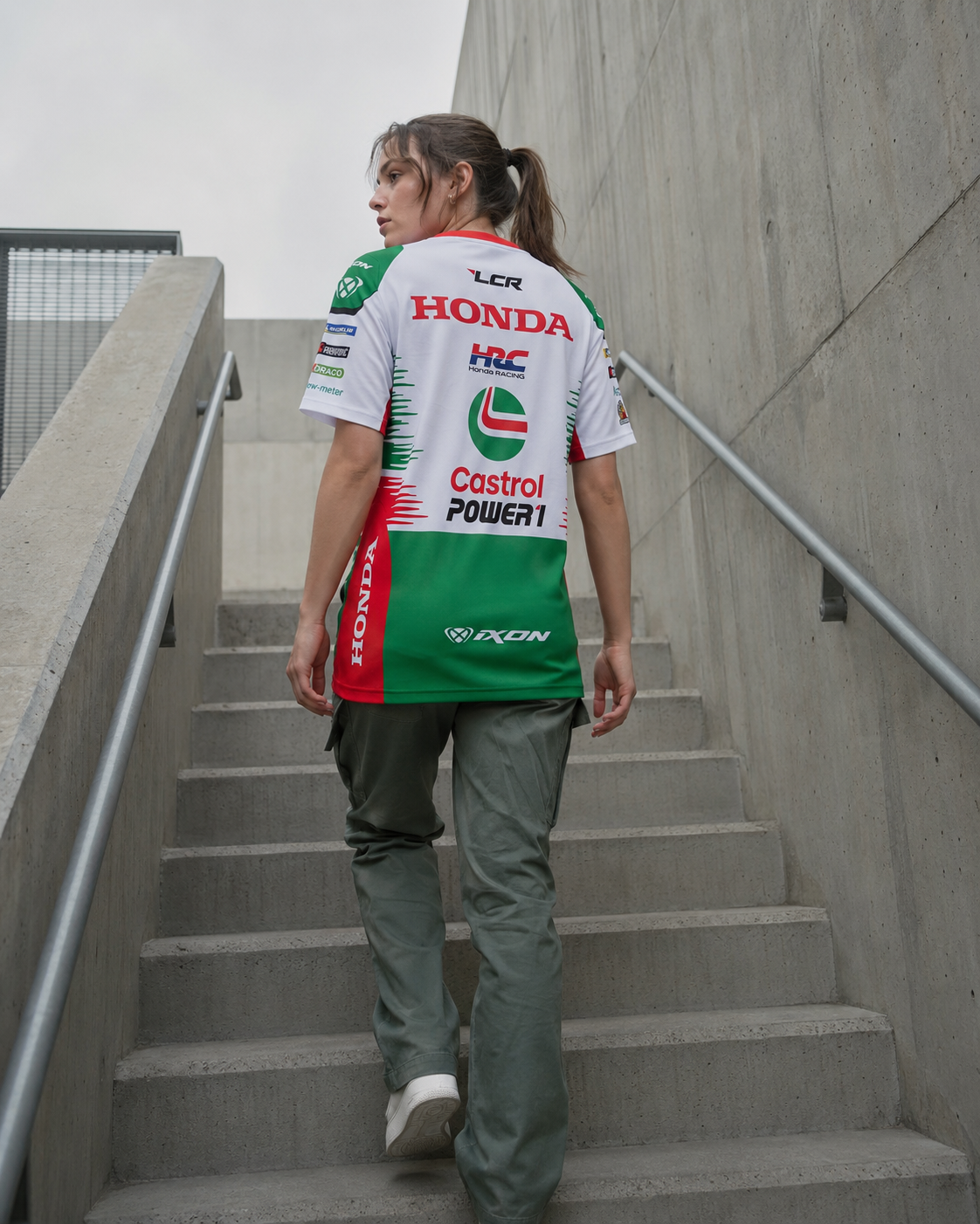 LCR Honda Racing Team Johann Zarco #5 T-Shirt Replica Herren 2026 IXON