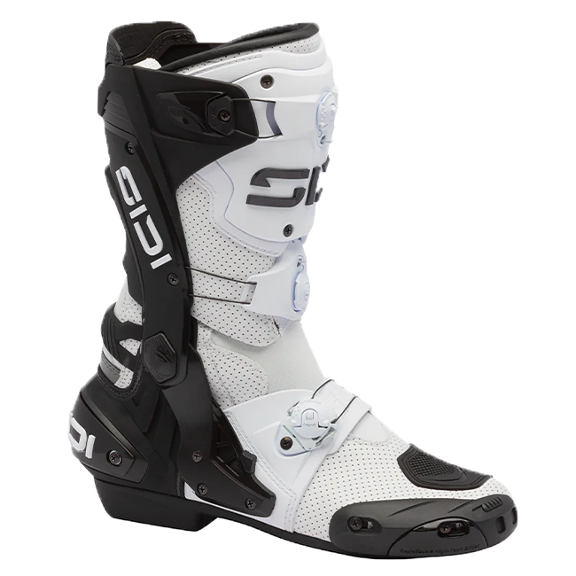 Sidi Rex Air Motorradstiefel Weiß/Schwarz 203
