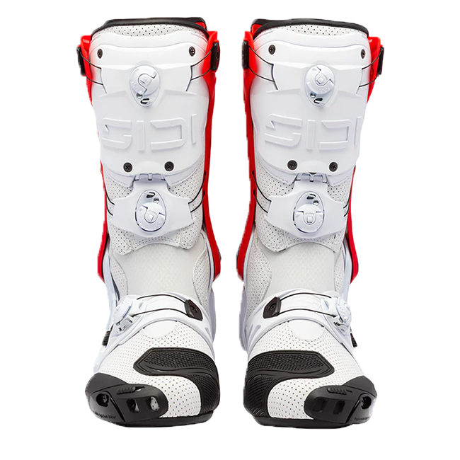 Sidi Rex Air Motorradstiefel Weiß/Rot 391