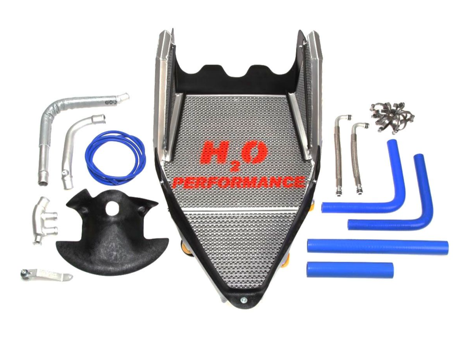 H2O Performance Wasser + Ölkühler Kit Ducati Panigale V4/R/S (18-24)