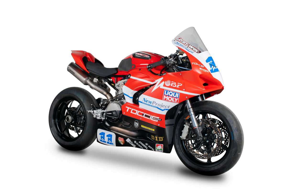 Spark Exhaust Komplettanlage Rechteckig WSSP Titanium Ducati Panigale 959 (16-19) GDU8836T