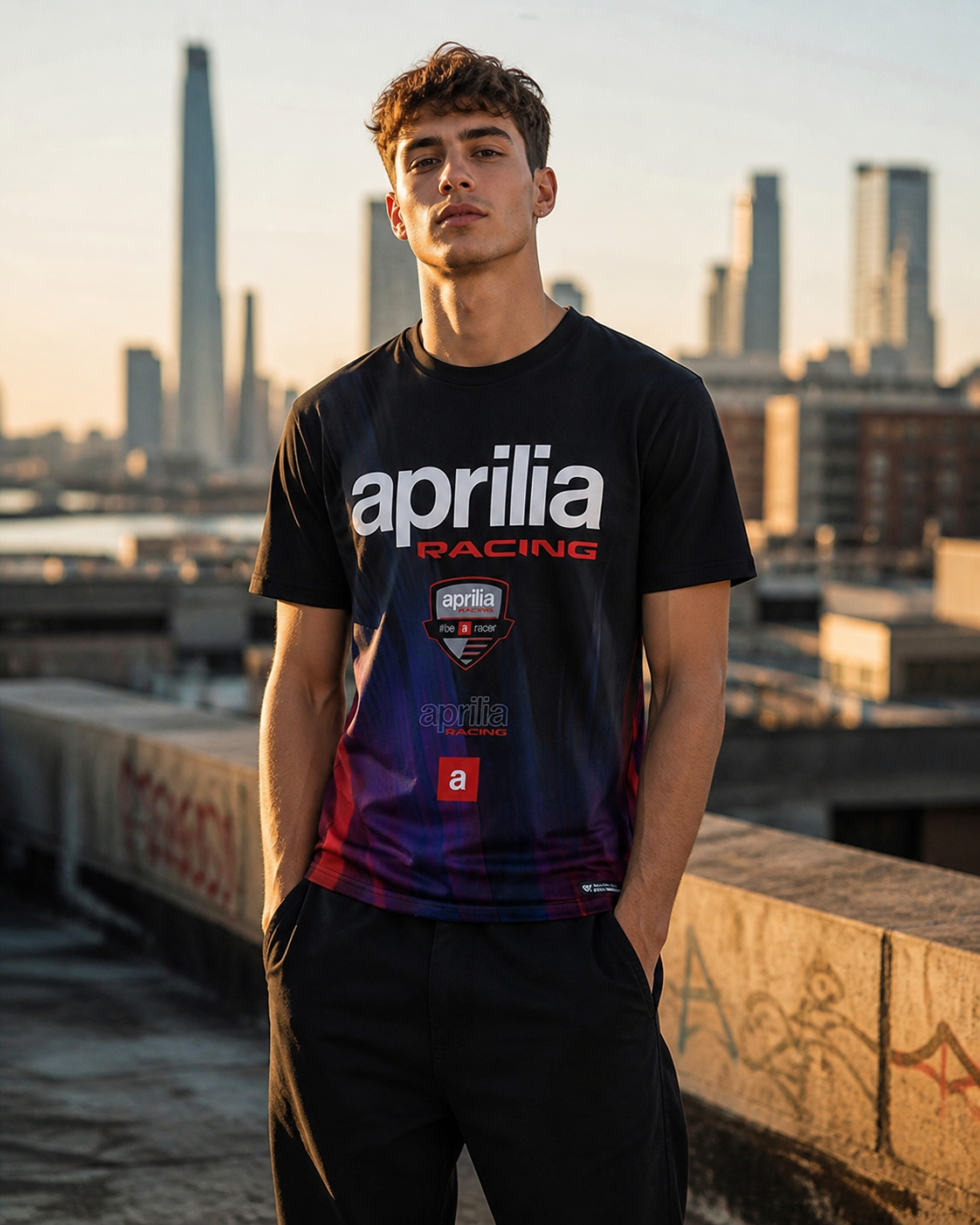 Aprilia BeARacer T-Shirt 2026 Herren IXON 104101179