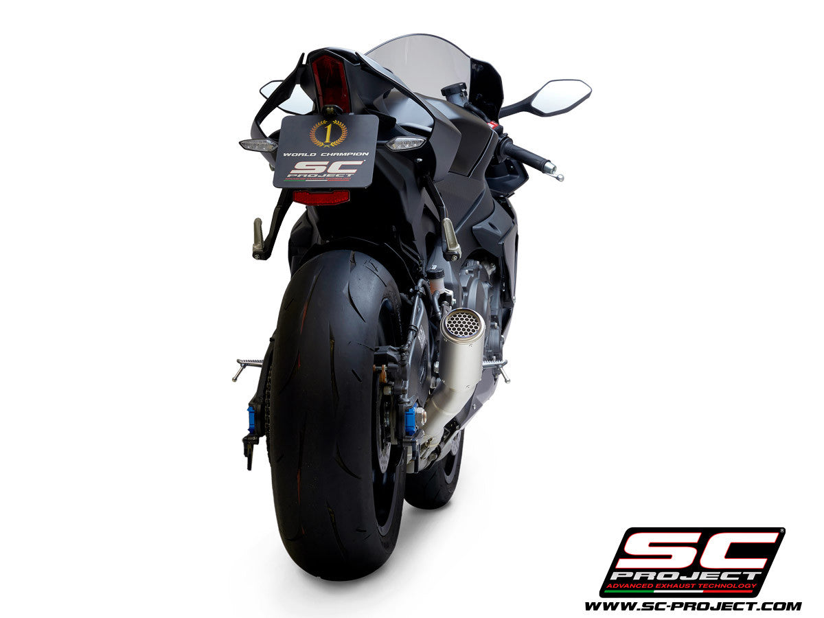 SC-Project Slip-On CR-T + KAT-Ersatzrohr Yamaha YZF-R1/M RN49 (17-19) Y11B-DET36