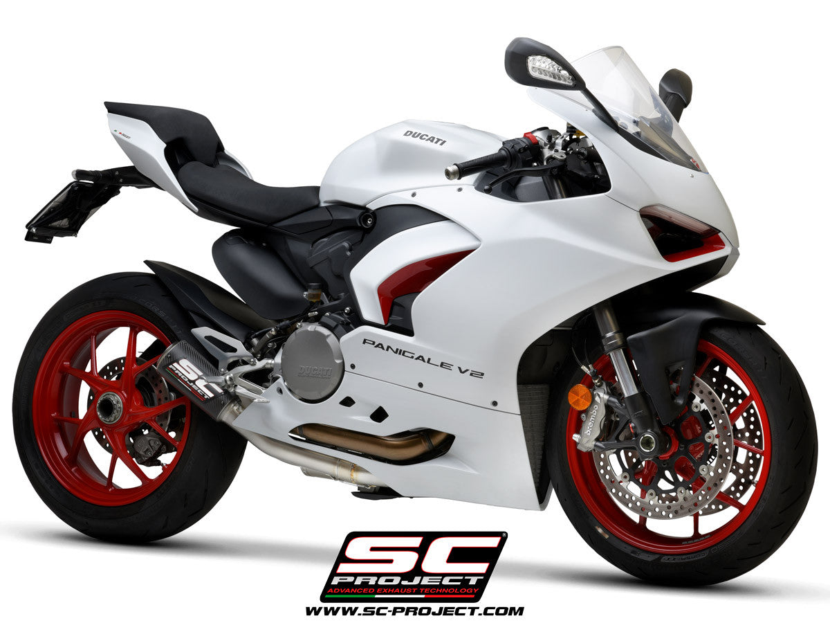 SC-Project Halbkomplette Anlage CR-T Ducati Panigale V2 955 (20-24) D35A-LT69CR
