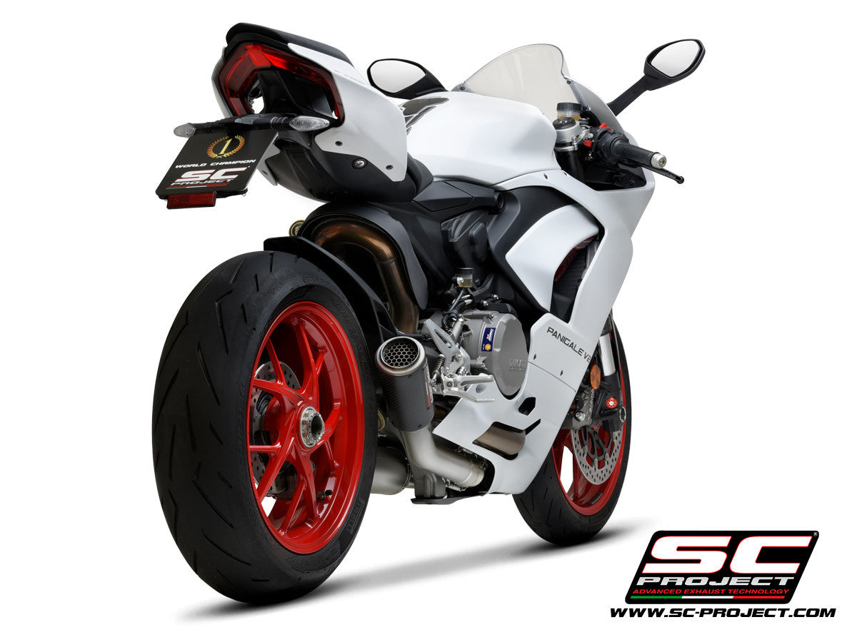 SC-Project Halbkomplette Anlage CR-T Ducati Panigale V2 955 (20-24) D35A-LT69CR