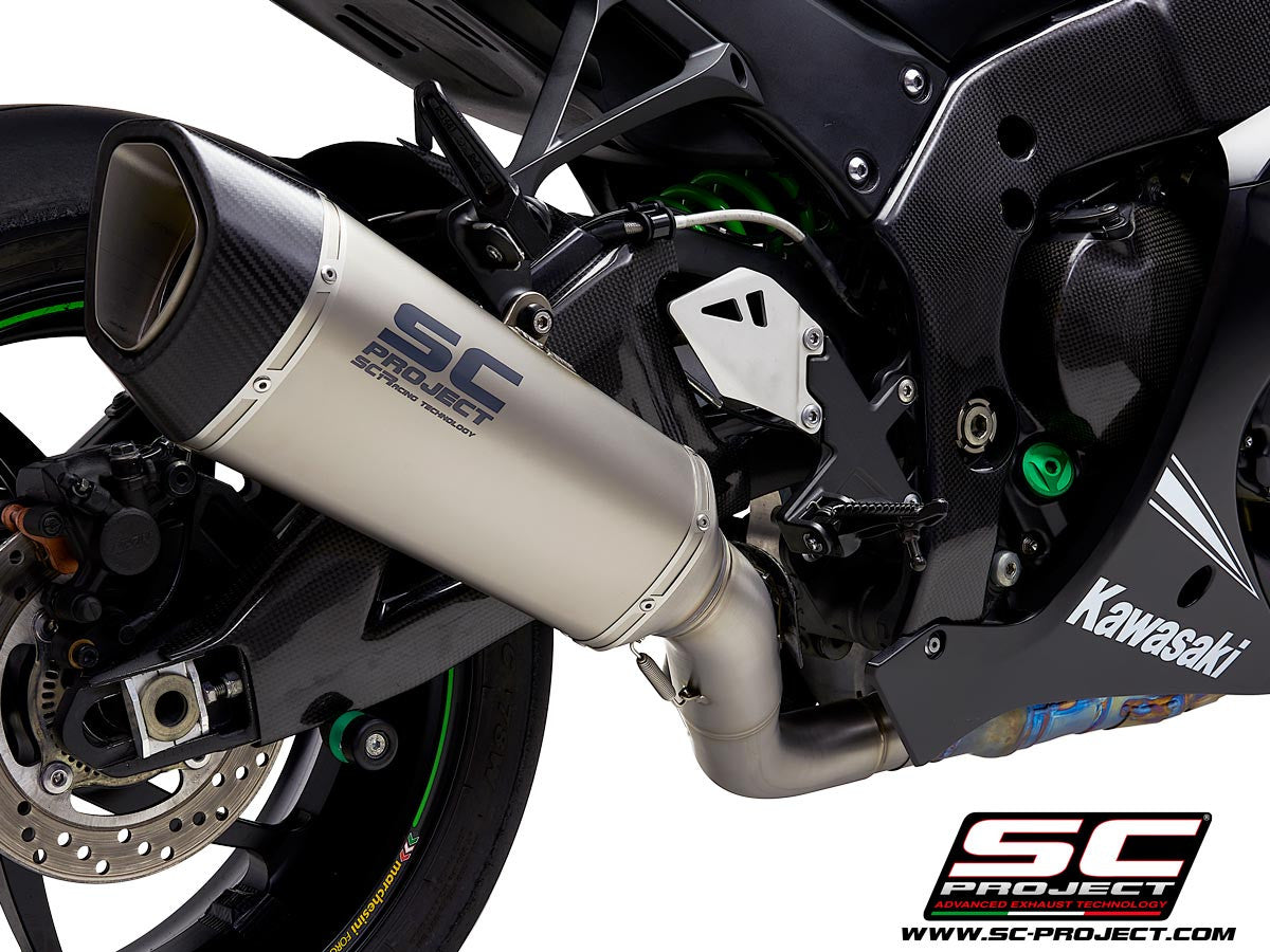 SC-Project Slip-On SC1-R + KAT-Ersatzrohr Kawasaki ZX-10 R/RR (16-20) K22A-DET91