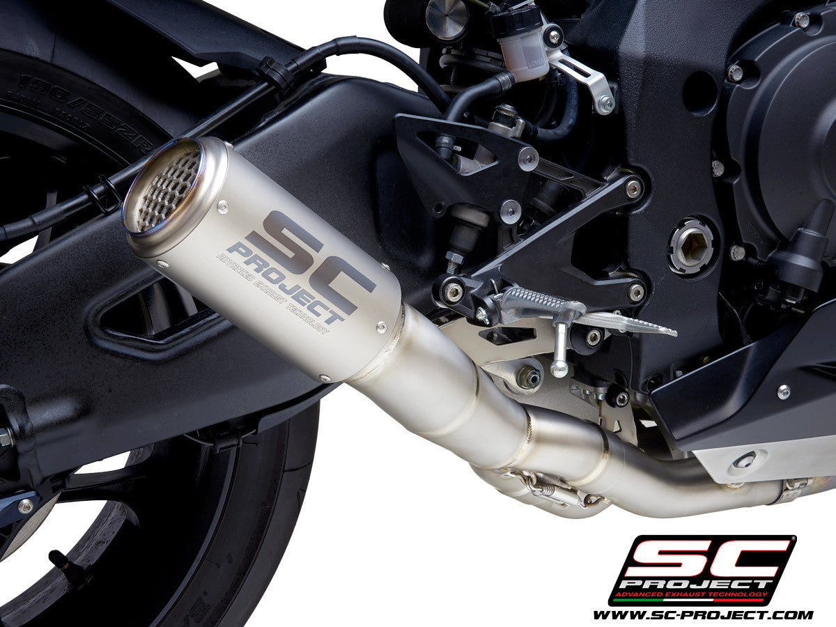 SC-Project Slip-On CR-T + KAT-Ersatzrohr Yamaha YZF-R1/M RN49 (17-19) Y11B-DET36