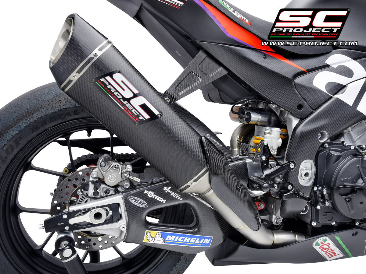 SC-Project Titan Komplettanlage SC1-R (350mm) Aprilia RSV4 1100 Factory (21-24) A27A-TC93C