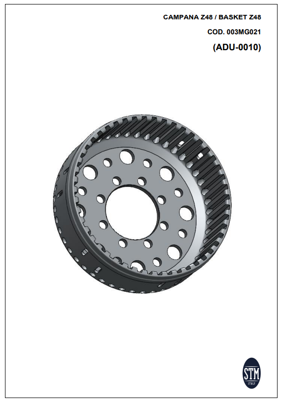 STM EVO SBK Trockenkupplung Ducati Panigale V2 955 (20-24) KTT-2500