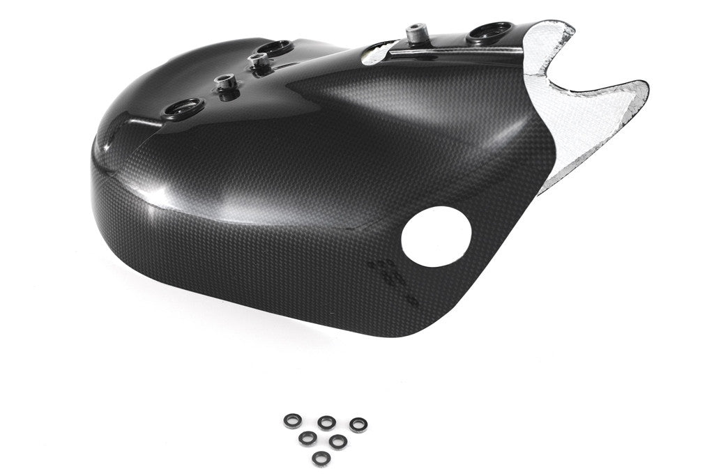Hitzeschutz Krümmer Carbon Fullsix Ducati Panigale V2 955 (20-24)