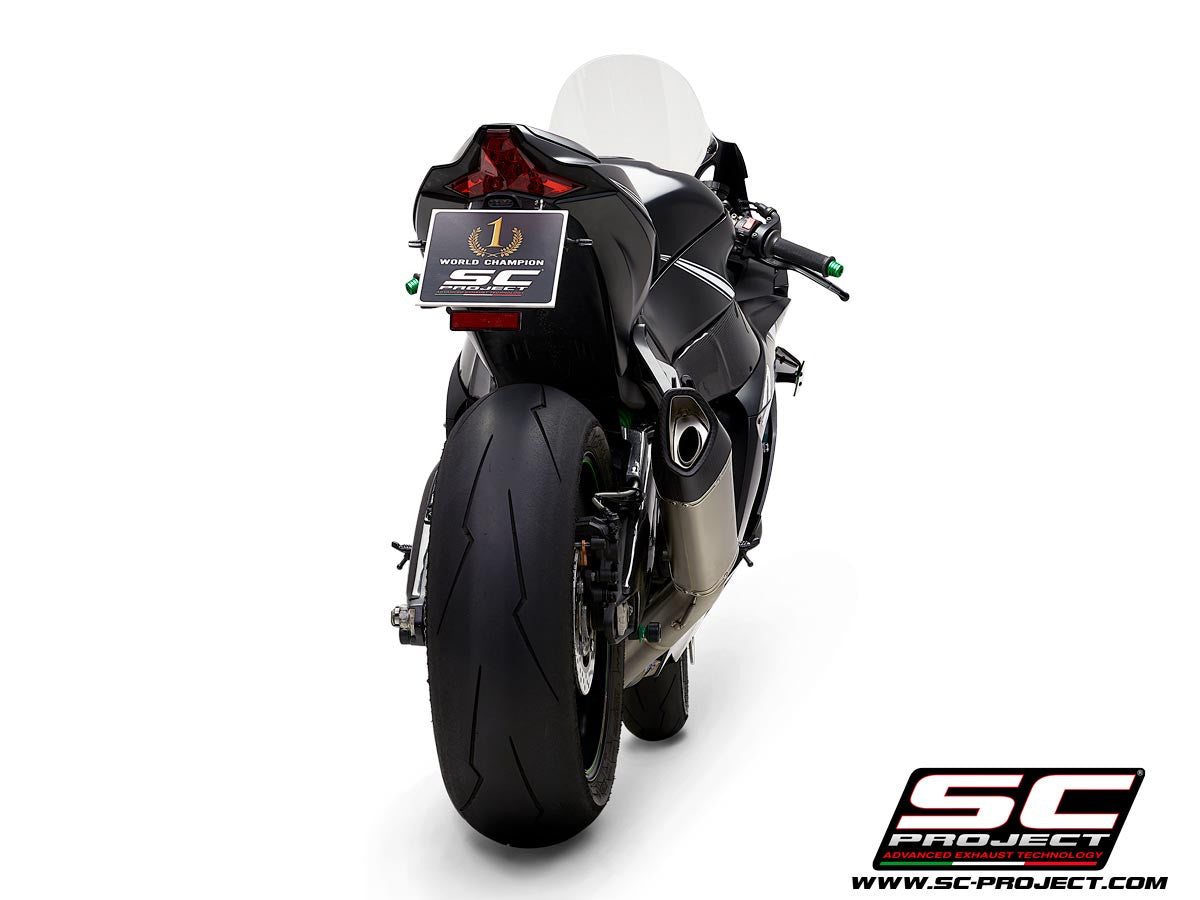 SC-Project Slip-On SC1-R + KAT-Ersatzrohr Kawasaki ZX-10 R/RR (16-20) K22A-DET91