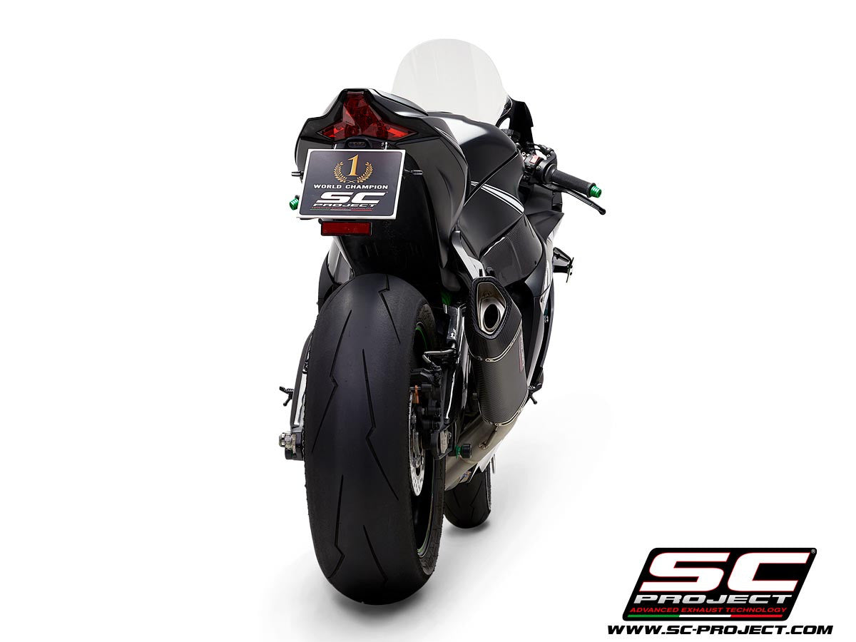 SC-Project Slip-On SC1-R + KAT-Ersatzrohr Kawasaki ZX-10 R/RR (16-20) K22A-DET91