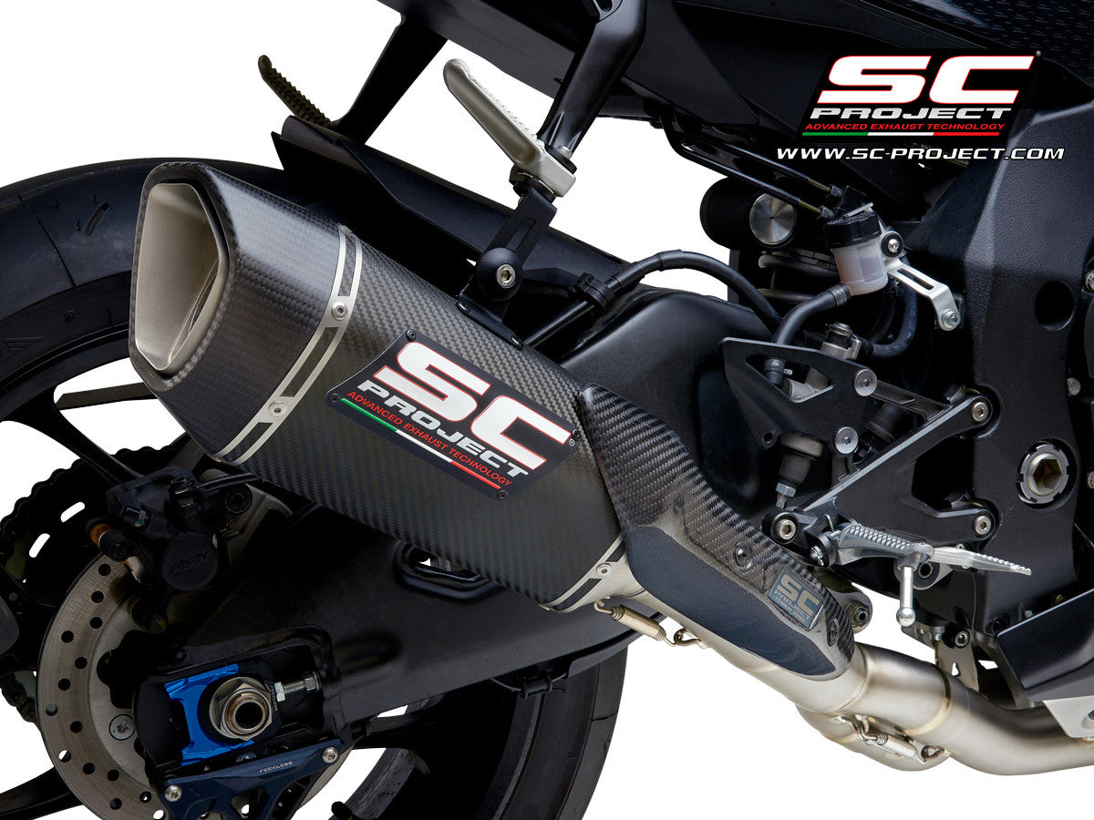 SC-Project Slip-On SC1-R + KAT-Ersatzrohr Yamaha YZF-R1/M RN49 (17-19)