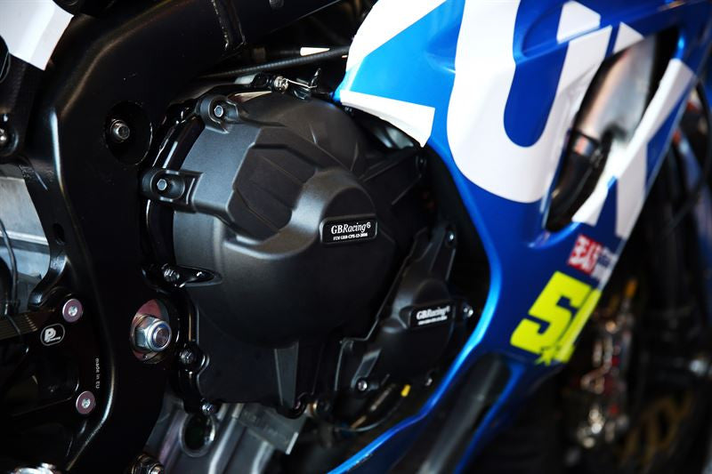 Motordeckel Protektoren Komplettset GBRacing Suzuki GSX-R 1000 (17-23)