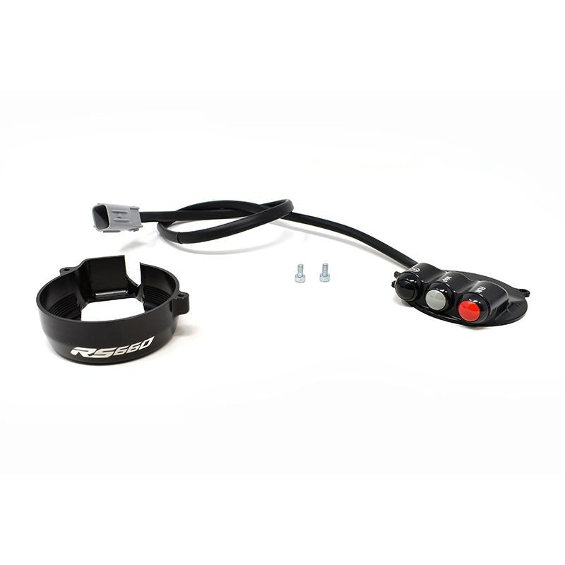 Gasgriffgehäuse mit integriertem Lenkerschalter JetPrime Aprilia RS 660 (20-24) JP ACC 660
