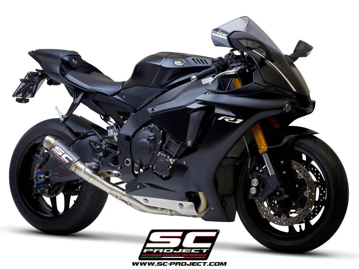 SC-Project Slip-On GP70-R + KAT-Ersatzrohr Yamaha YZF-R1/M RN65 (20-26) Y11C-DET70