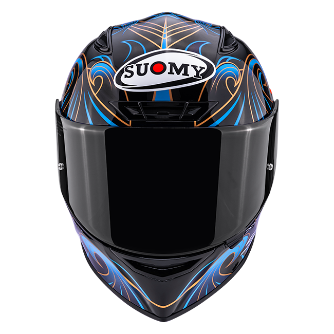 Suomy Track-1 Helm Waves Schwarz K6T10026
