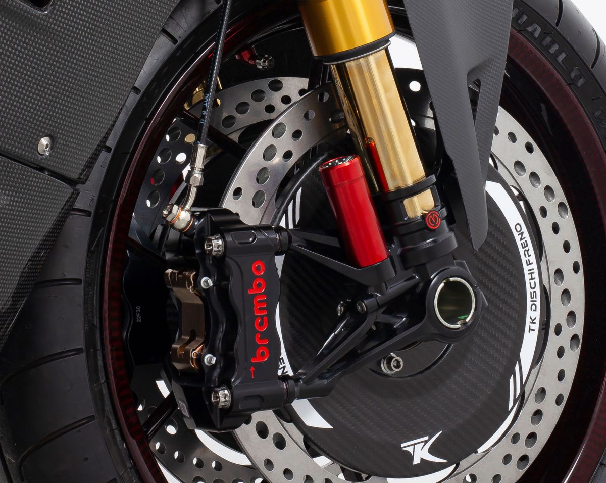 CNC Gabelfuß-Set 100 mm „GP Style“ Motocorse Ducati Panigale V4/S/R (18–24)