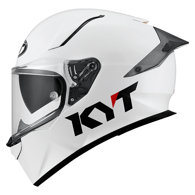 KYT R2R Helm Plain Weiß Y6R200W3