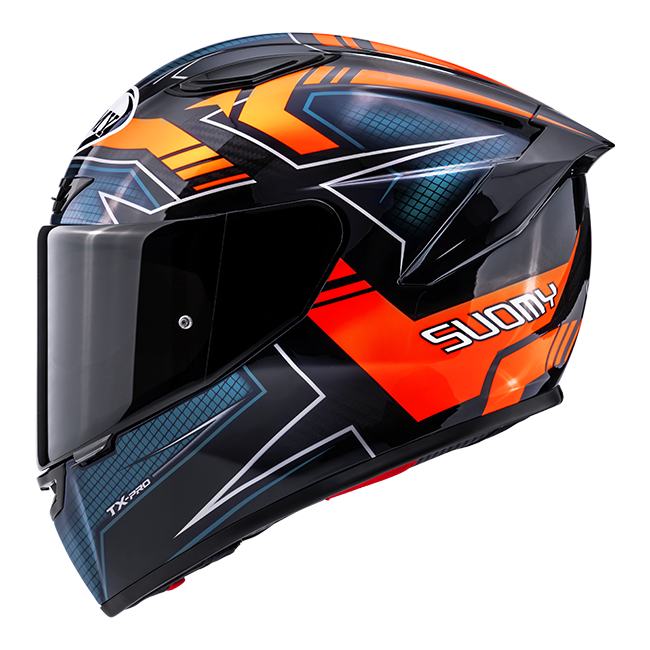 Suomy TX-Pro Helm Flawless Orange K6TX0015