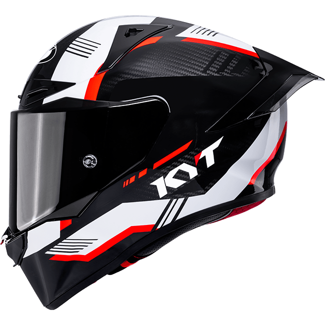 KYT R1R Racing Helm Carbon Zone Rot Y6R10007