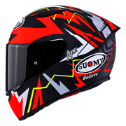 Suomy Track-1 Helm Matt Rot Sam Lowes Replica 2025 K6T10020