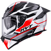KYT R2R Helm Parsec Weiß/Rot Y6R20022