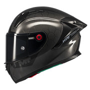 MT-Helmets KRE+ S Helm Pure Carbon Glossy A1 Glow Comprehensive