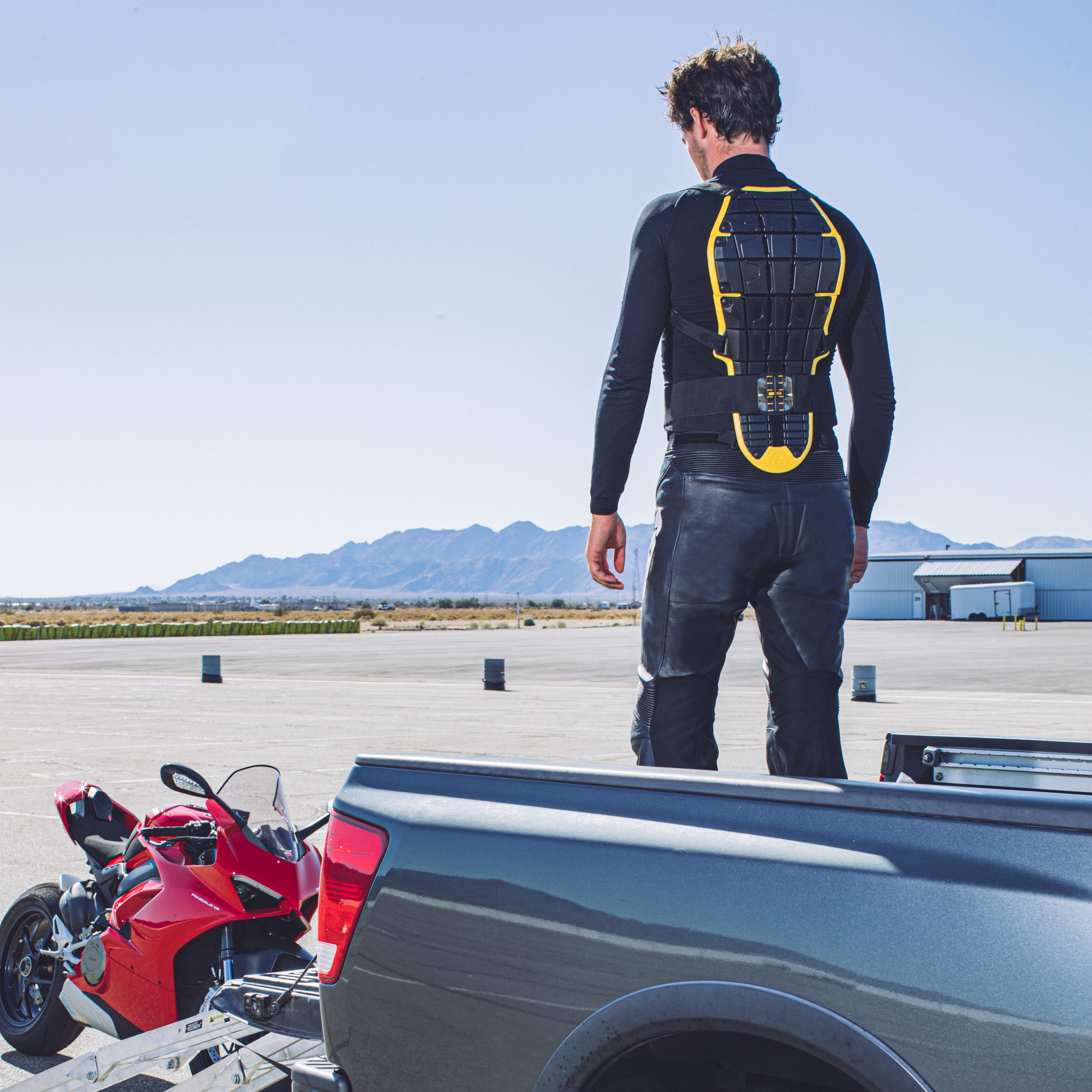 Spidi Back Warrior Evo Rückenprotektor | Herren | Schwarz/Gelb