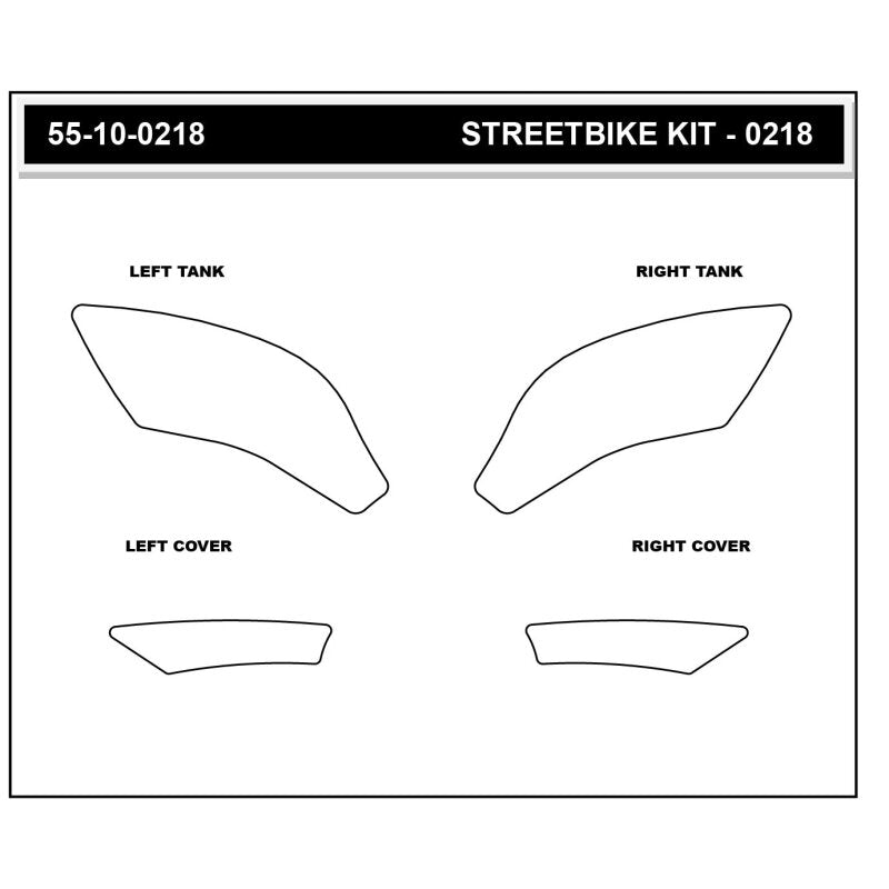 Stompgrip Vulcano Traction Pads Yamaha YZF-R9 (25-26) 55-10-0218