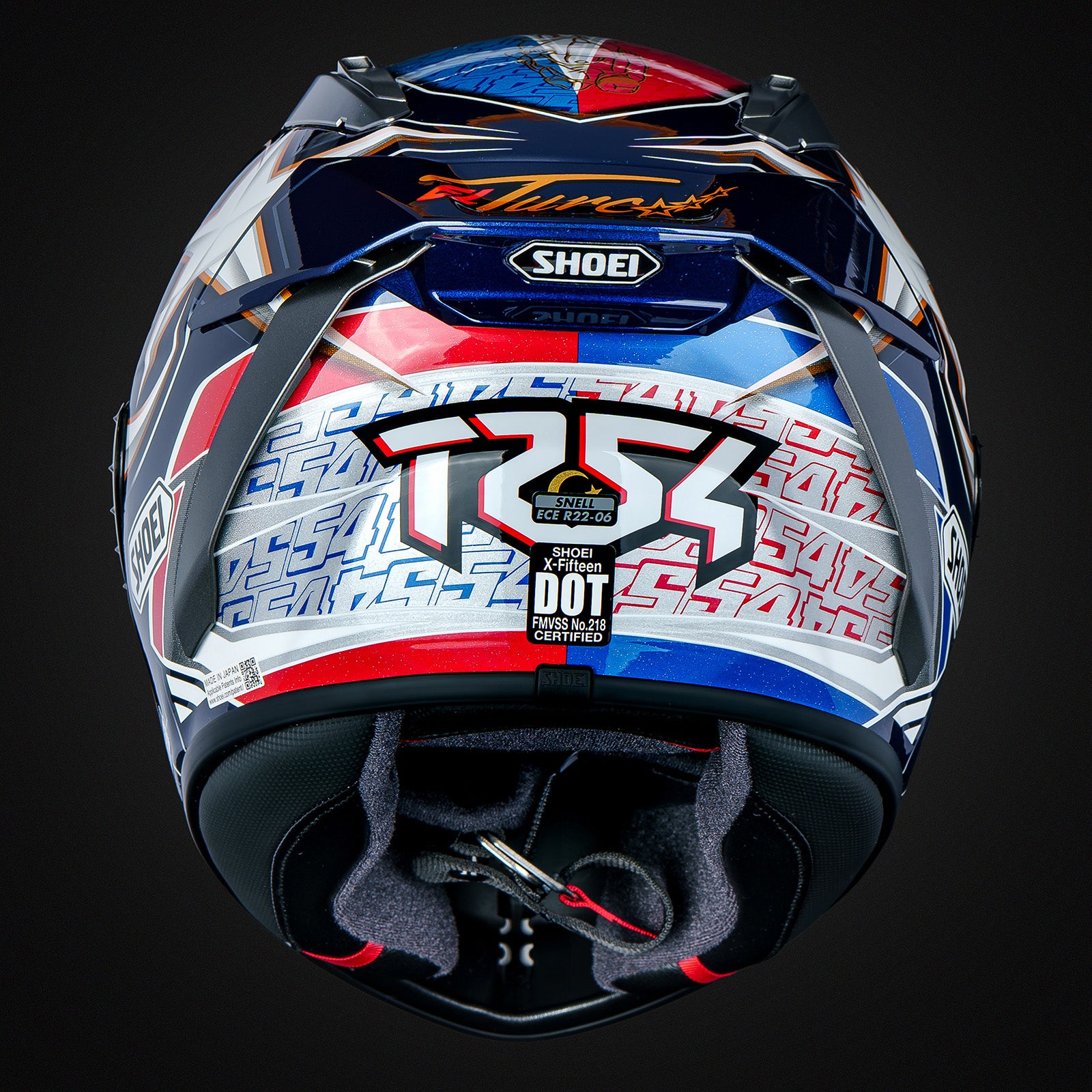 Shoei X-SPR PRO Helm Toprak Razgatlıoğlu Replica 2025