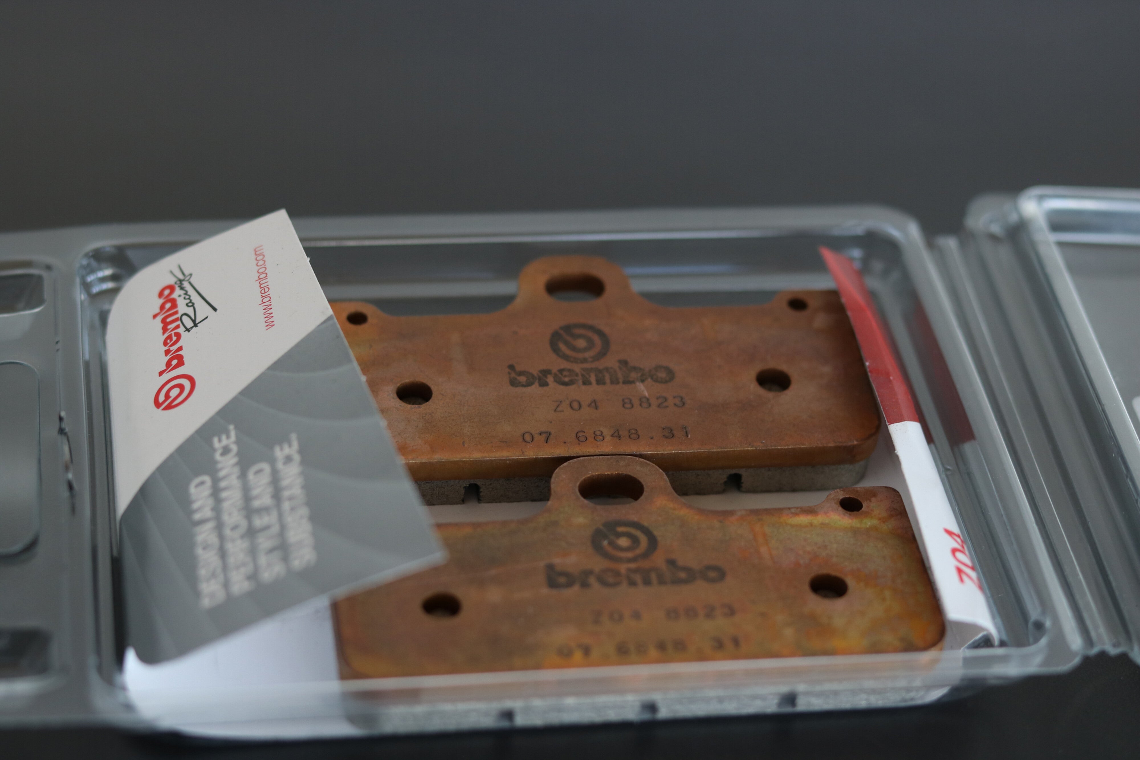 Brembo Z04 Racing-Bremsbeläge Brembo - Racingzangen P4 32/36 CNC Monoblock 107A48602