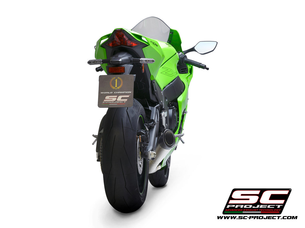 SC-Project Slip-On S1 + KAT-Ersatzrohr Kawasaki ZX-10 R/RR (21-25) K38A-DET41T