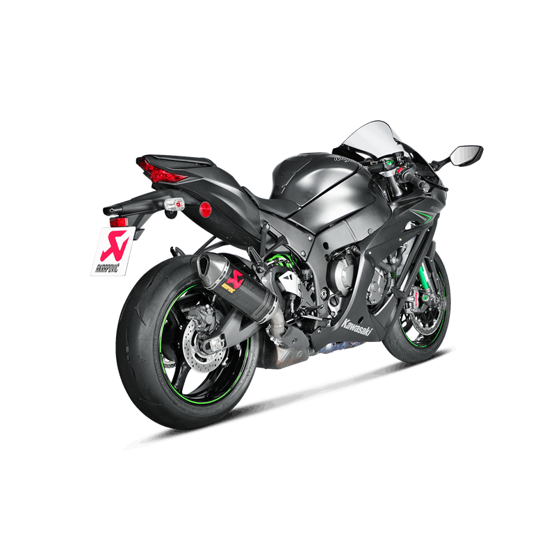 Akrapovic Slip-On Line (Carbon) Kawasaki ZX-10R/RR (16-20) S-K10SO16-HZC