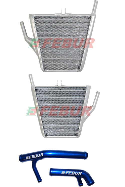 Zusatz Wasserkühler Kit Febur Yamaha YZF-R6 RJ15 (08-16) FE922S