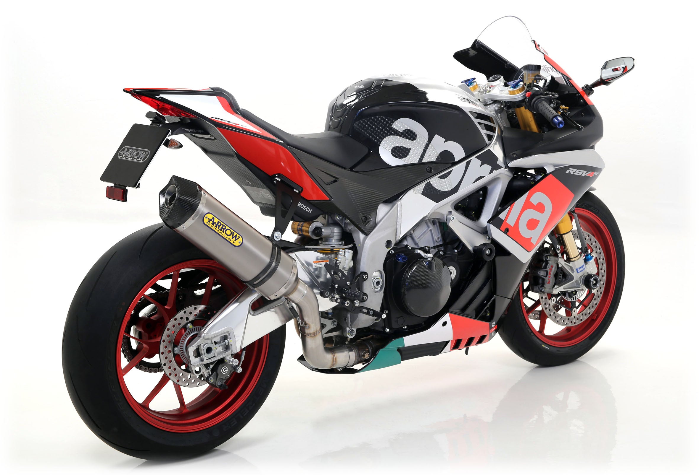 Arrow Slip-On Race-Tech Titanium Aprilia RSV4/RR/RF (15-16) 71744PK